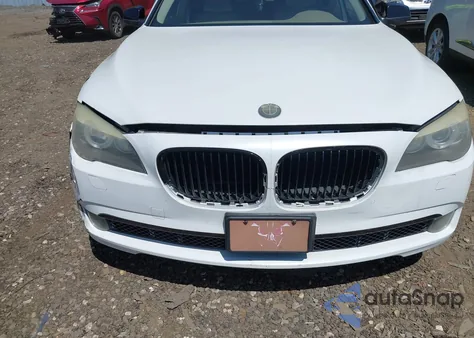 2009 BMW 750I from USA, damaged, VIN WBAKA83579CY34710